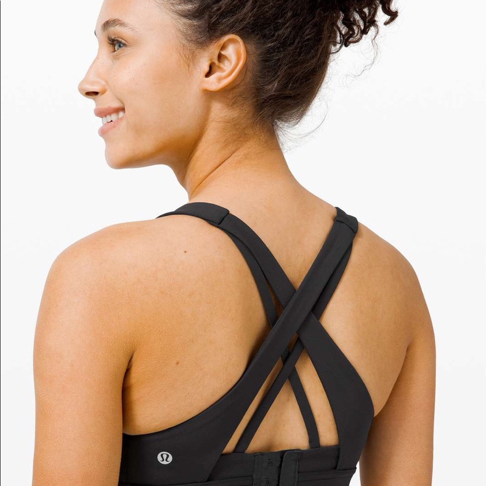 NWT Lululemon Stash it all Bra Black 6 C/D